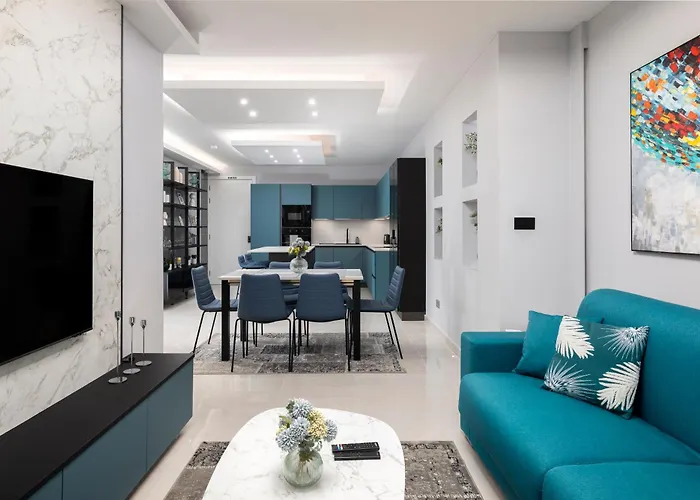 Appartamento Modern & Stylish Close To Tigne Point - Close To Saint Julians & Valletta Ferry *