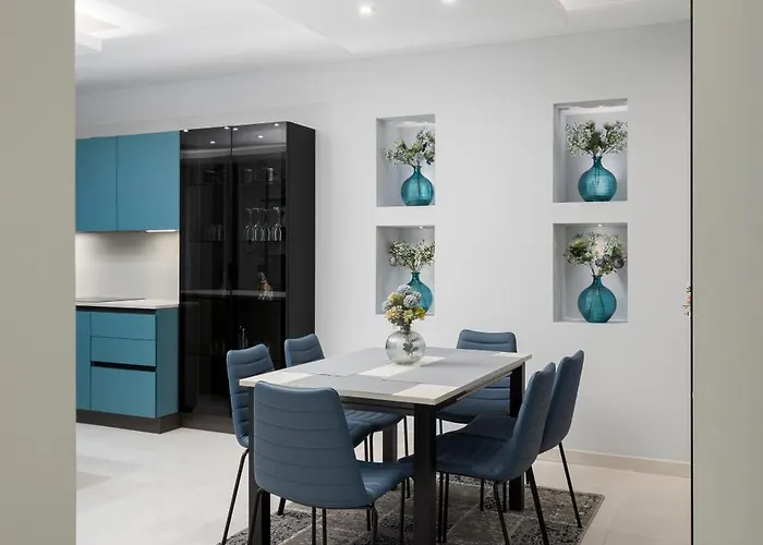 Apartment Modern & Stylish Close To Tigne Point - Close To Saint Julians & Valletta Ferry *